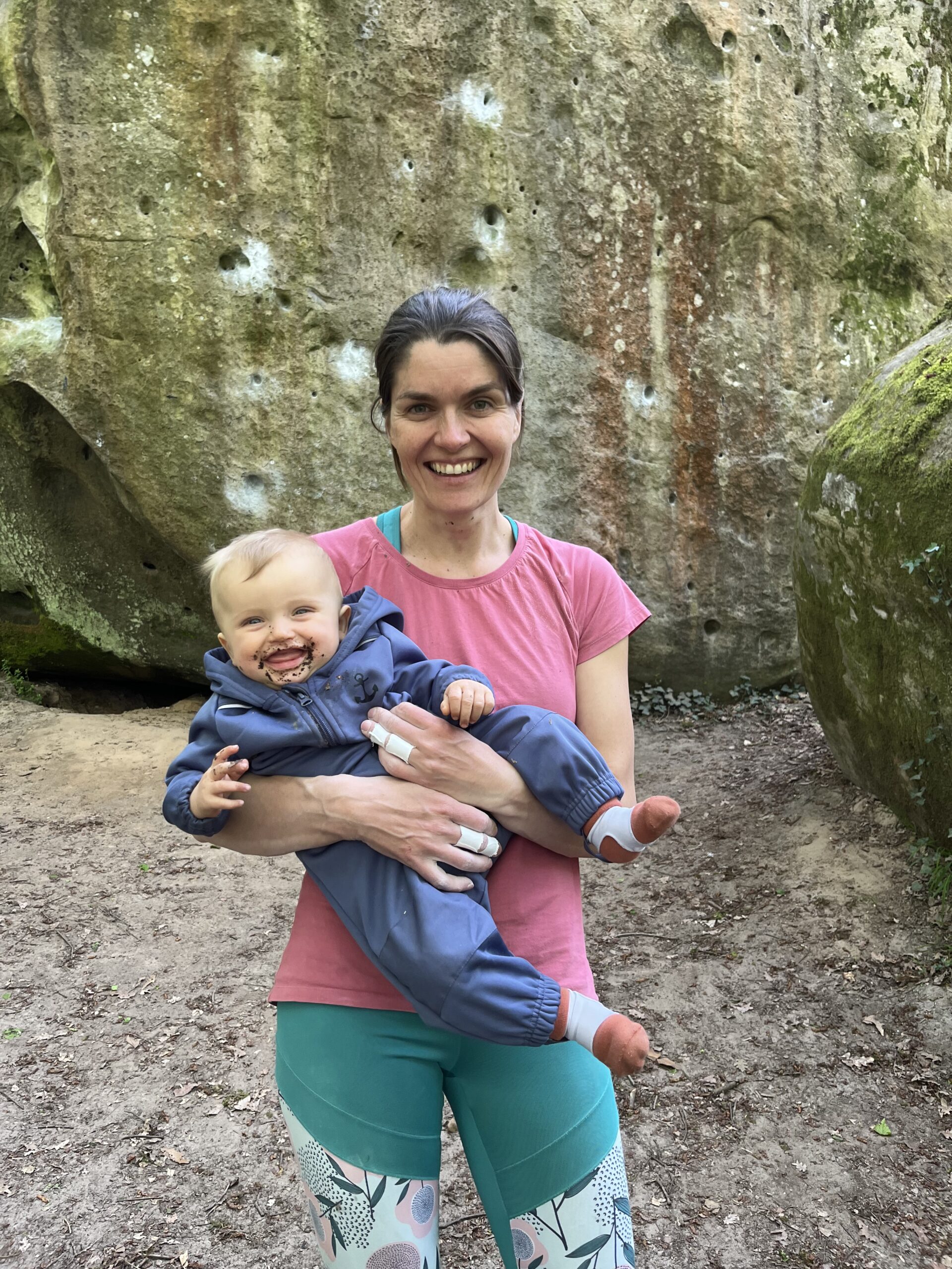 bouldermatky- kurzy lezení pro rodiče s dětmi- Karina Řeháková