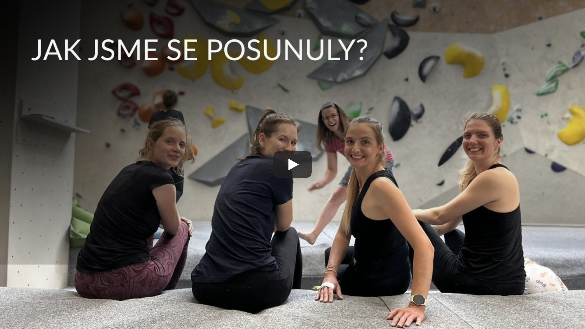 bouldermatky- kurzy lezení pro rodiče s dětmi- Karina Řeháková